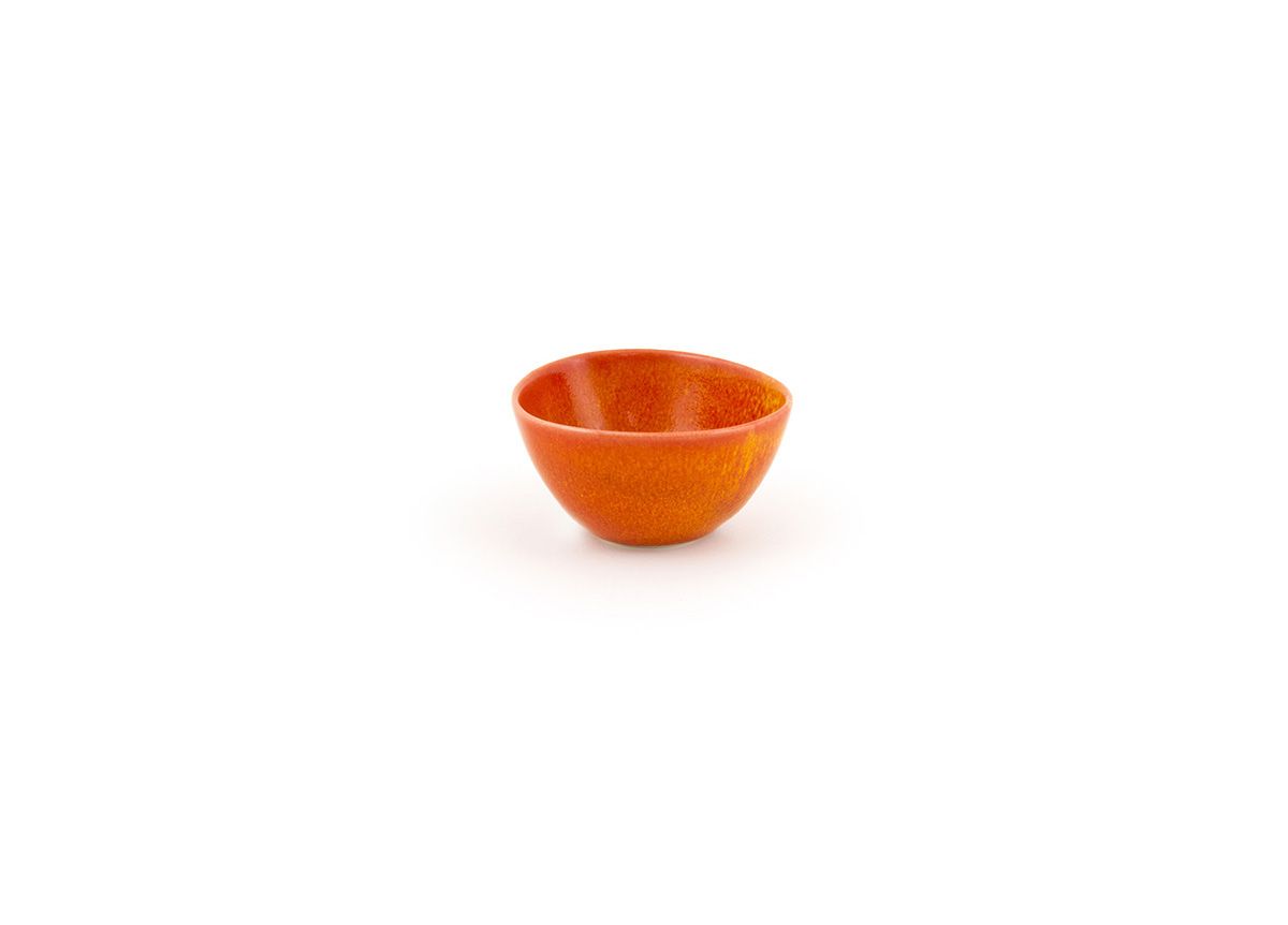 7 oz Round Kiln® Bowl - Blood Orange - Pack of 12