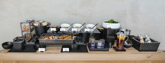 Full Size Dots Housing - Shallow - Matte Black - Pack of 2