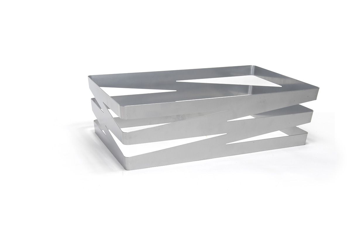 Full Size Zig Zag Housing - Deep - Silver - Pack of 2