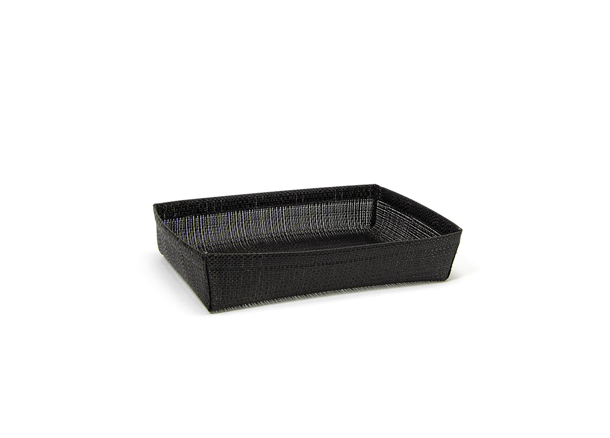1/2 Size Metroweave® Housing - Shallow - Random Weave Black - Pack of 4