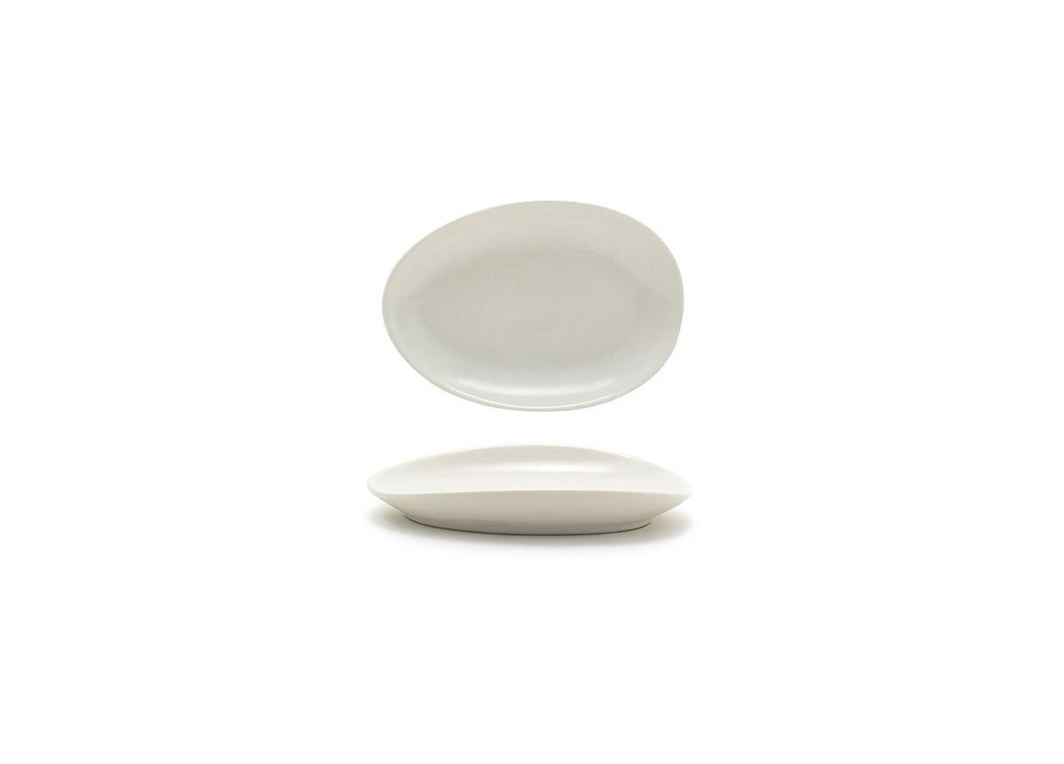 5.5" Oval Tides® Plate - Scallop - Pack of 12
