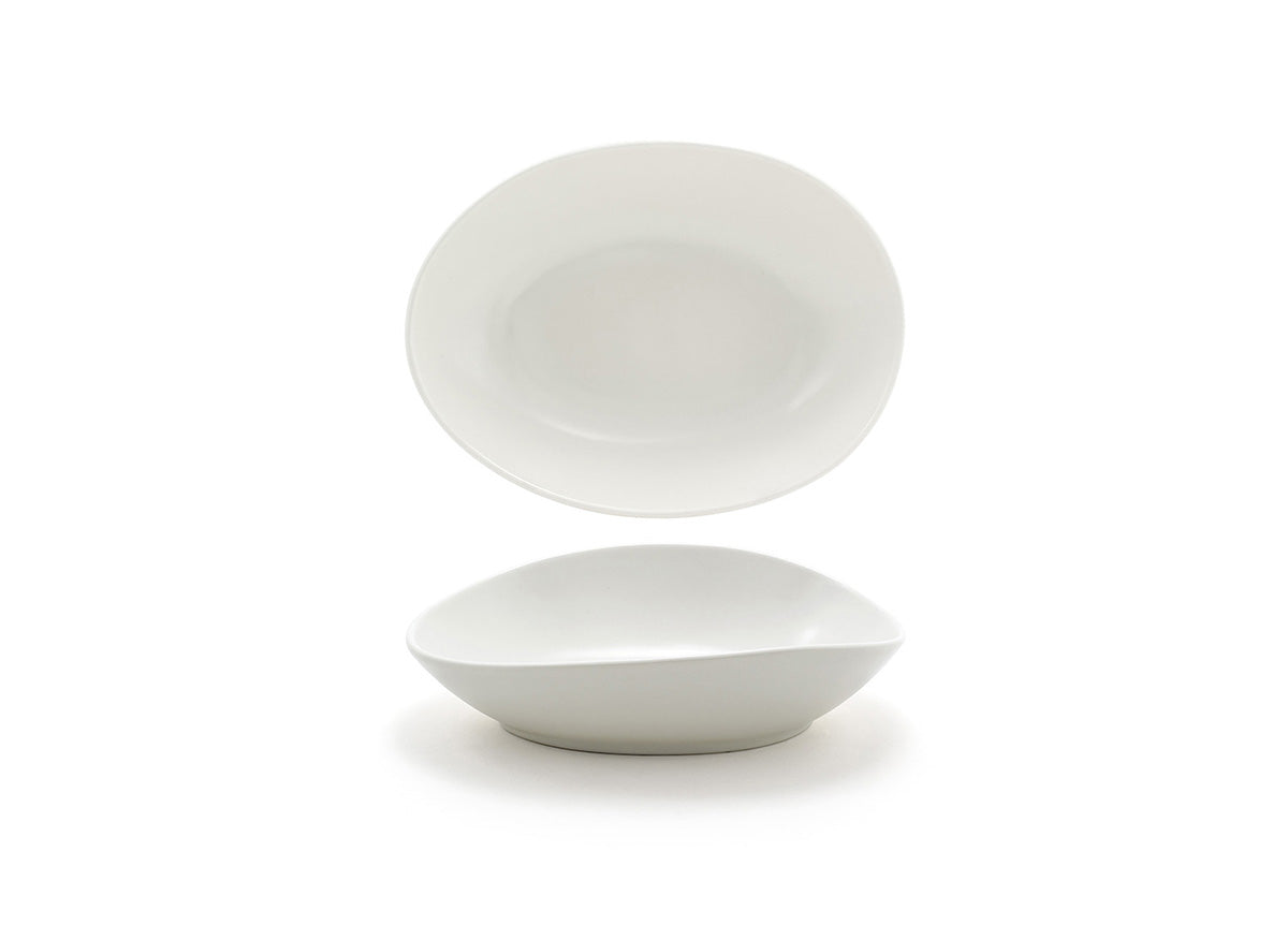 8" Oval Tides® Bowl - 15 oz - Scallop - Pack of 4