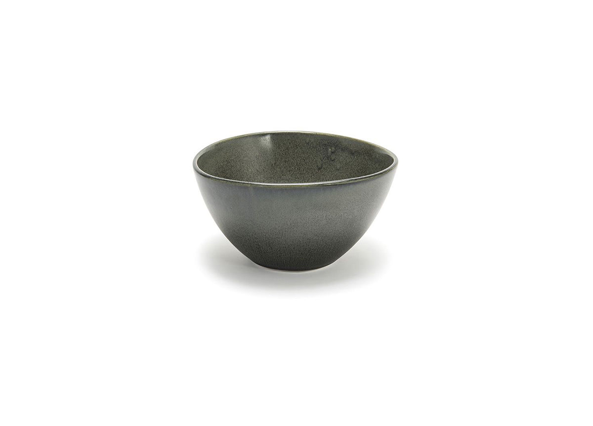 7.5" Oval Tall Kiln® Bowl - 42 oz - Sage - Pack of 4