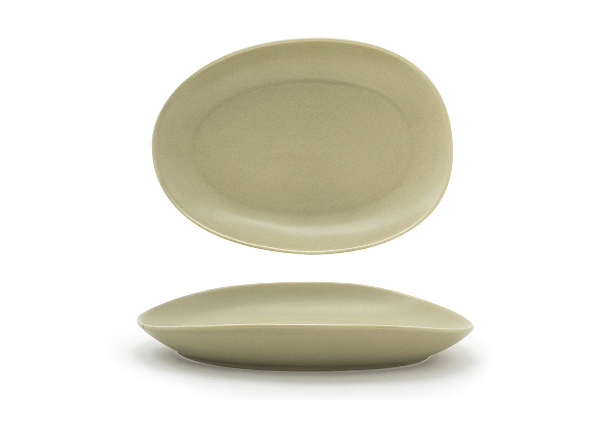 10" Oval Tides® Plate - Sea Grass - Pack of 4