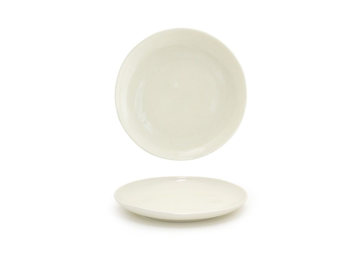 11" Round Kiln® Plate - Vanilla Bean - Pack of 6