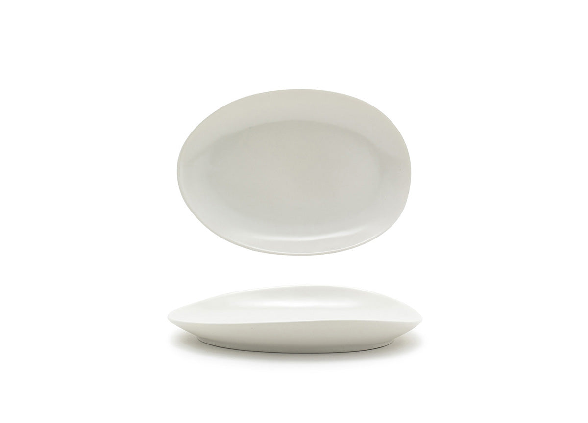 8" Oval Tides® Plate - Scallop - Pack of 6