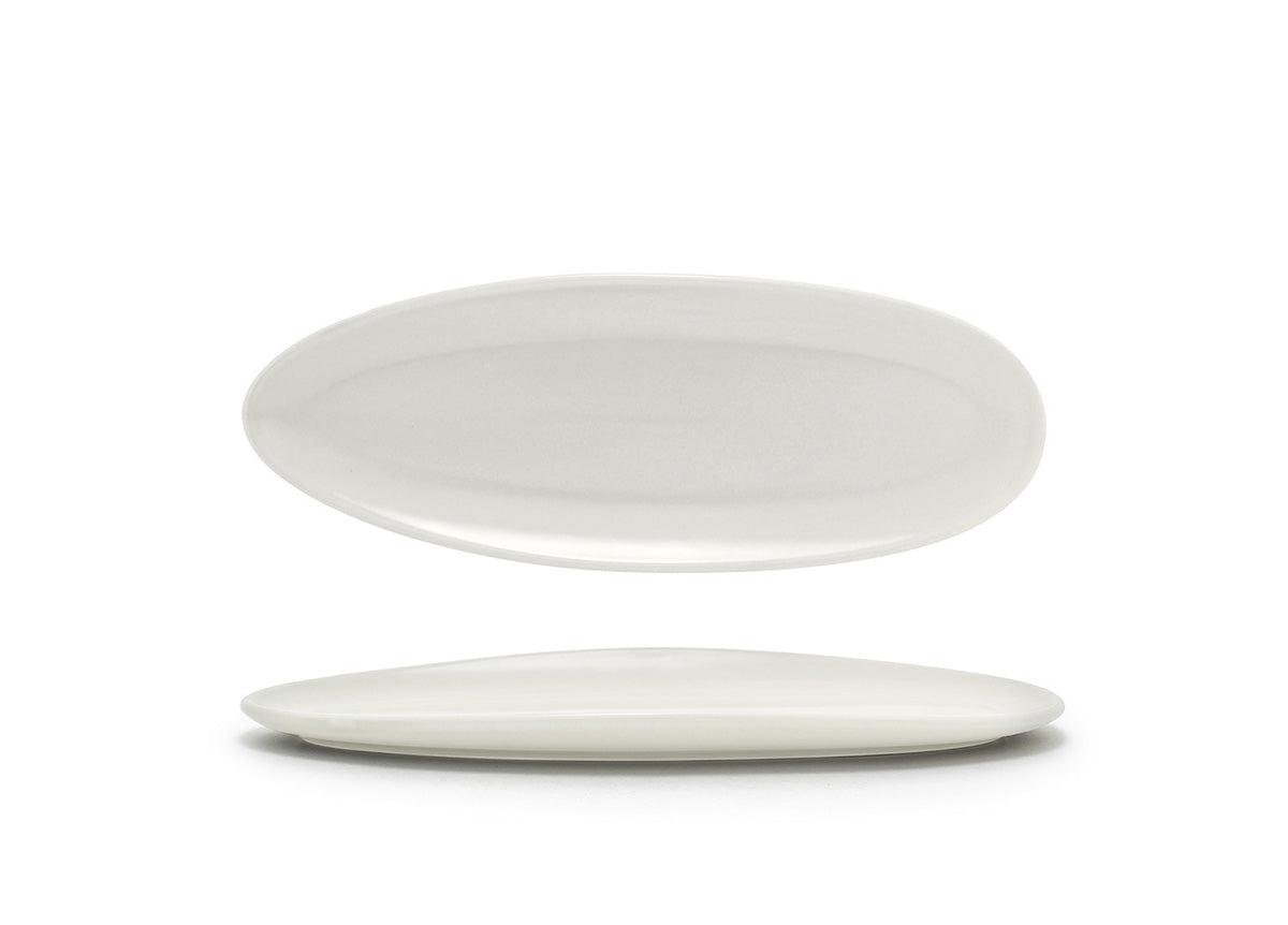 11.5" Slim Oval Tides® Plate - Scallop - Pack of 12