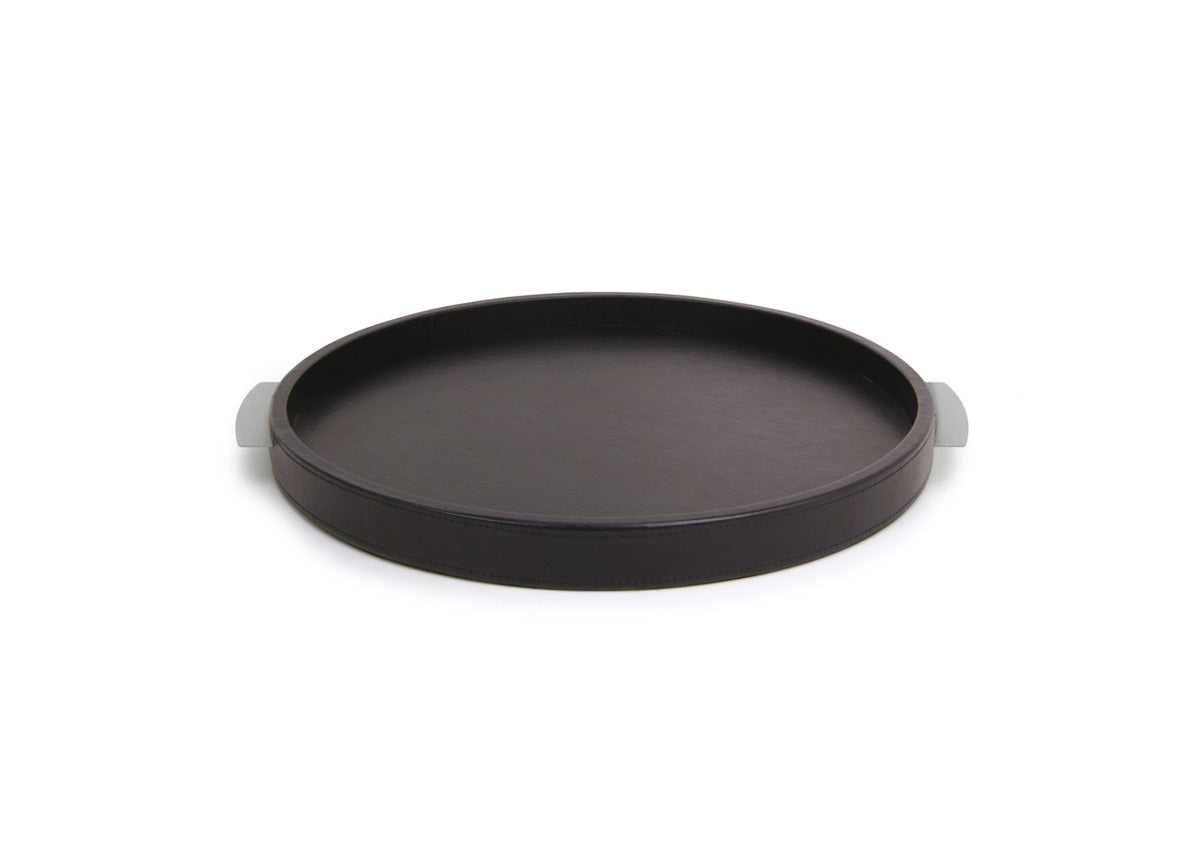 15" Round London Tray - Brown - Pack of 2