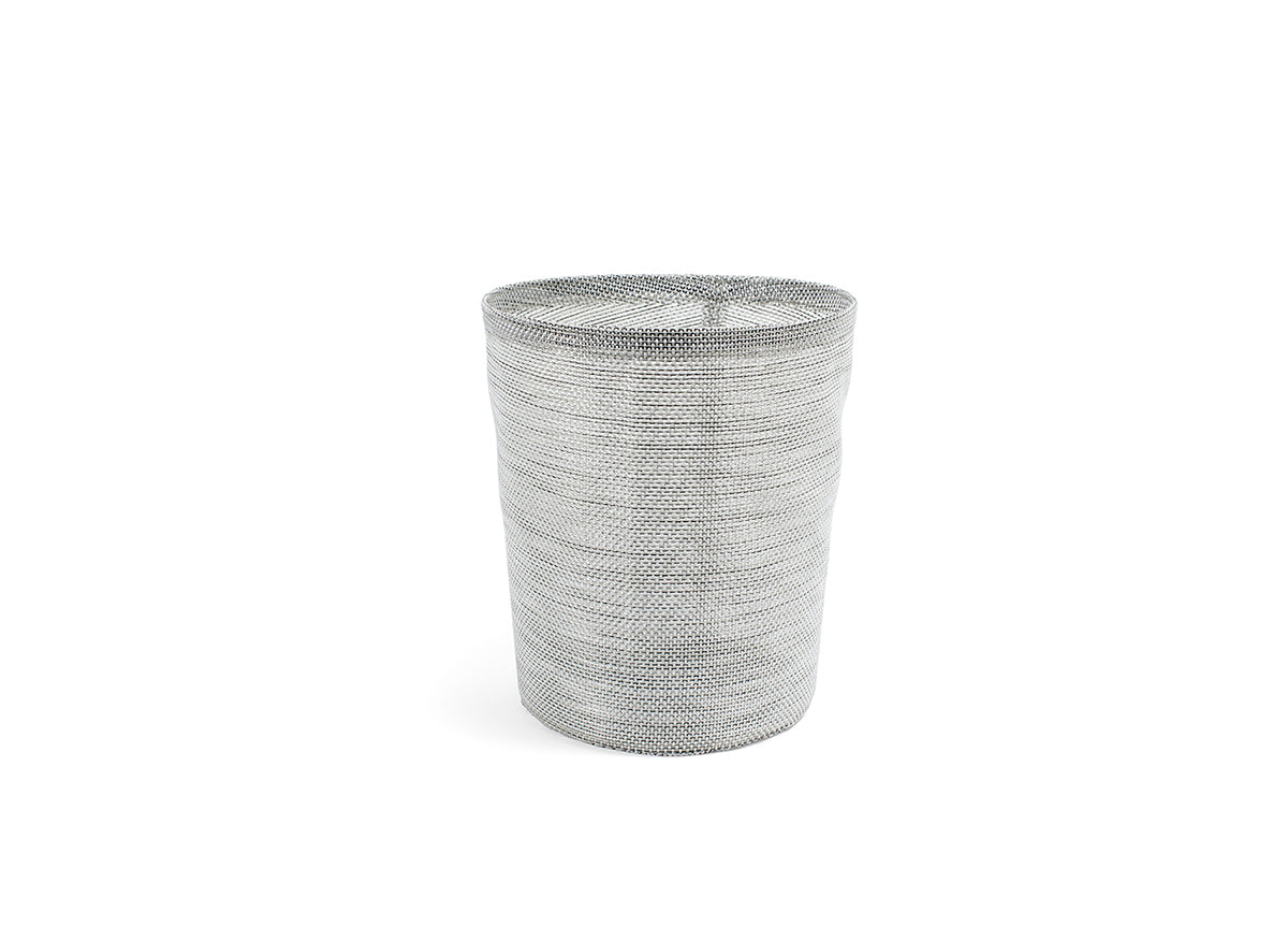6.75 qt Metroweave® Tapered Cylinder - Mesh Grey - Pack of 4