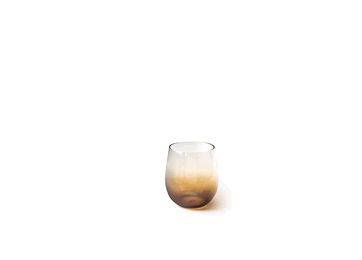 12oz Drinkwise® Stemless Wine - Amber - Pack of 12