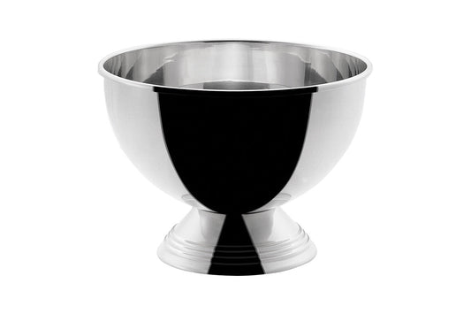 17.5" Round Mirrored Stainless Bowl - 676 oz - Silver - Pack of 1