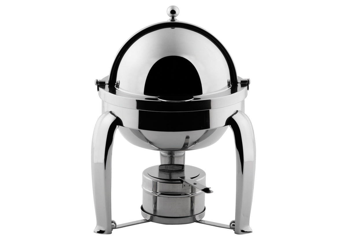 1 qt Round Stainless Steel Odin Chafer and Food Pan - Pack of 1