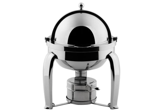 1 qt Round Stainless Steel Odin Chafer and Food Pan - Pack of 1