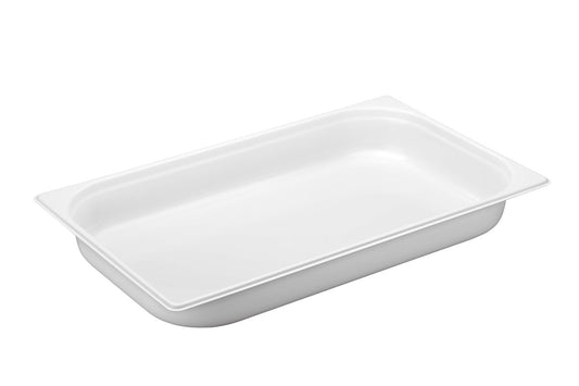 Full x 2.5" Porcelain Coated Food Pan - 8.5 qt - Pack of 1