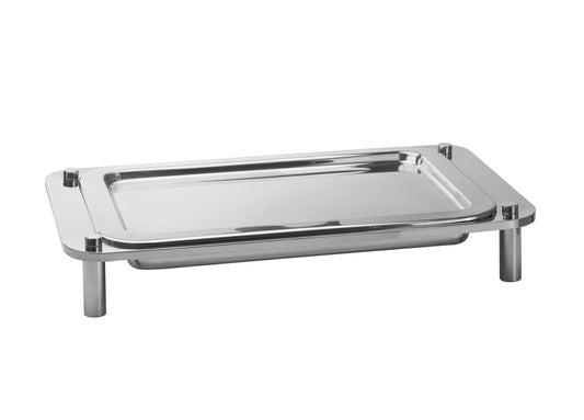 24.25" x 13.75" Stainless Domino Cold Display Set - Pack of 1