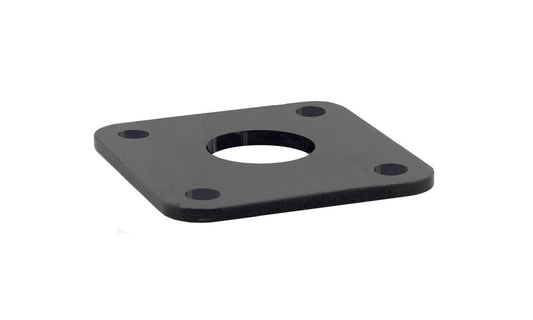 10" Square Domino Base - Black - Pack of 1
