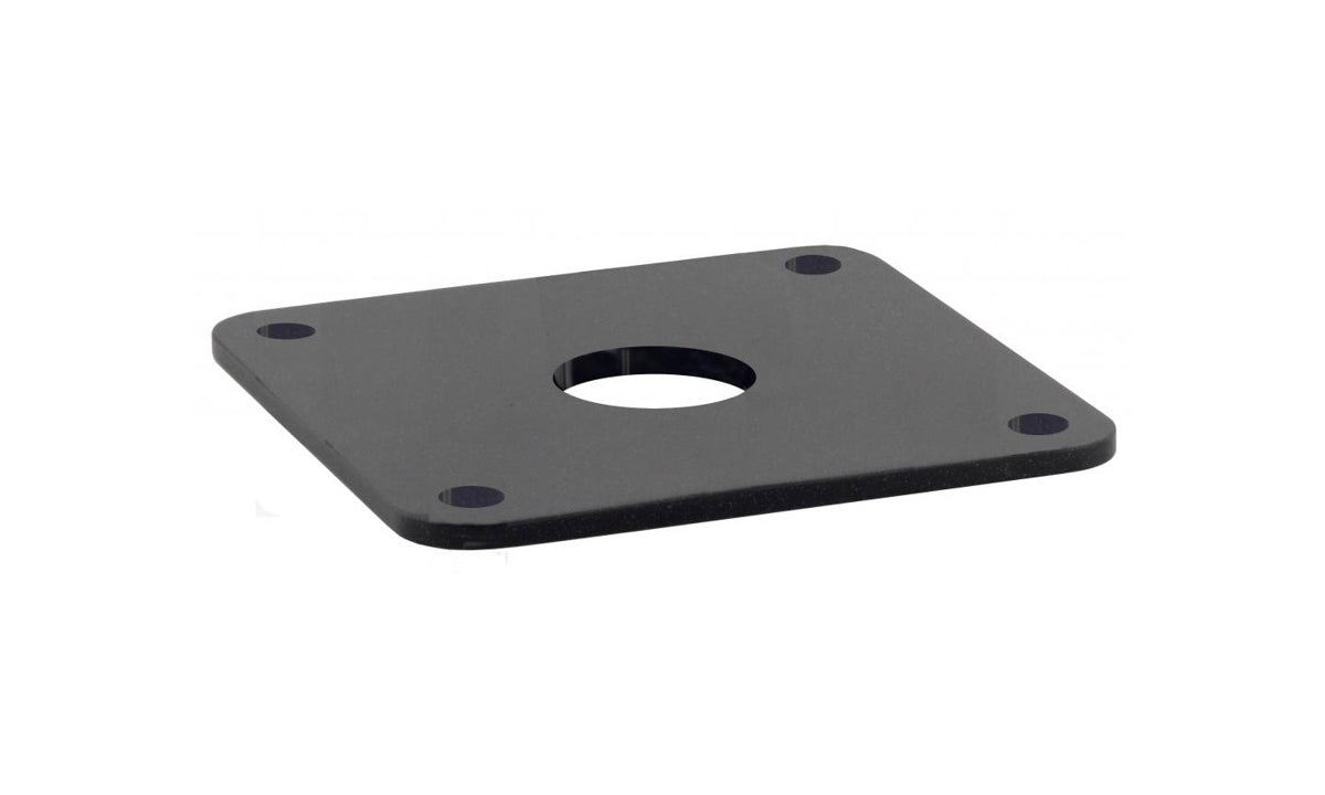 14" Square Domino Base - Black - Pack of 1