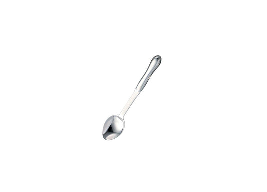 13.5" Mirrored Stainless Solid Serving Spoon - Silver - Pack of 6