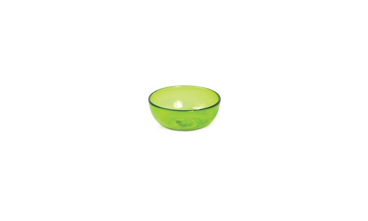 4.5" Round Kaleidoscope™ Bowl - Green - Pack of 6