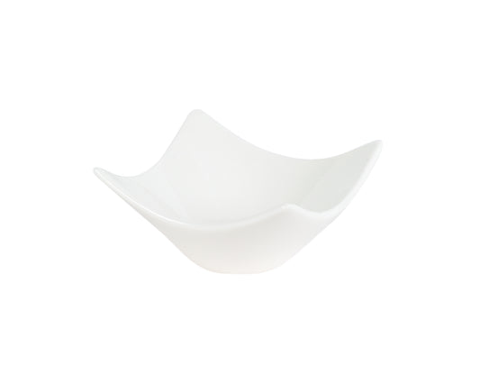 2 oz Square Fusion Dish - White - Pack of 1
