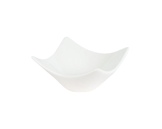 2 oz Square Fusion Dish - White - Pack of 1