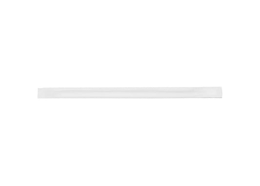 8.75" Long Lasting Wrapped Giant Paper Straw - White - Pack 2400 - Pack of 1