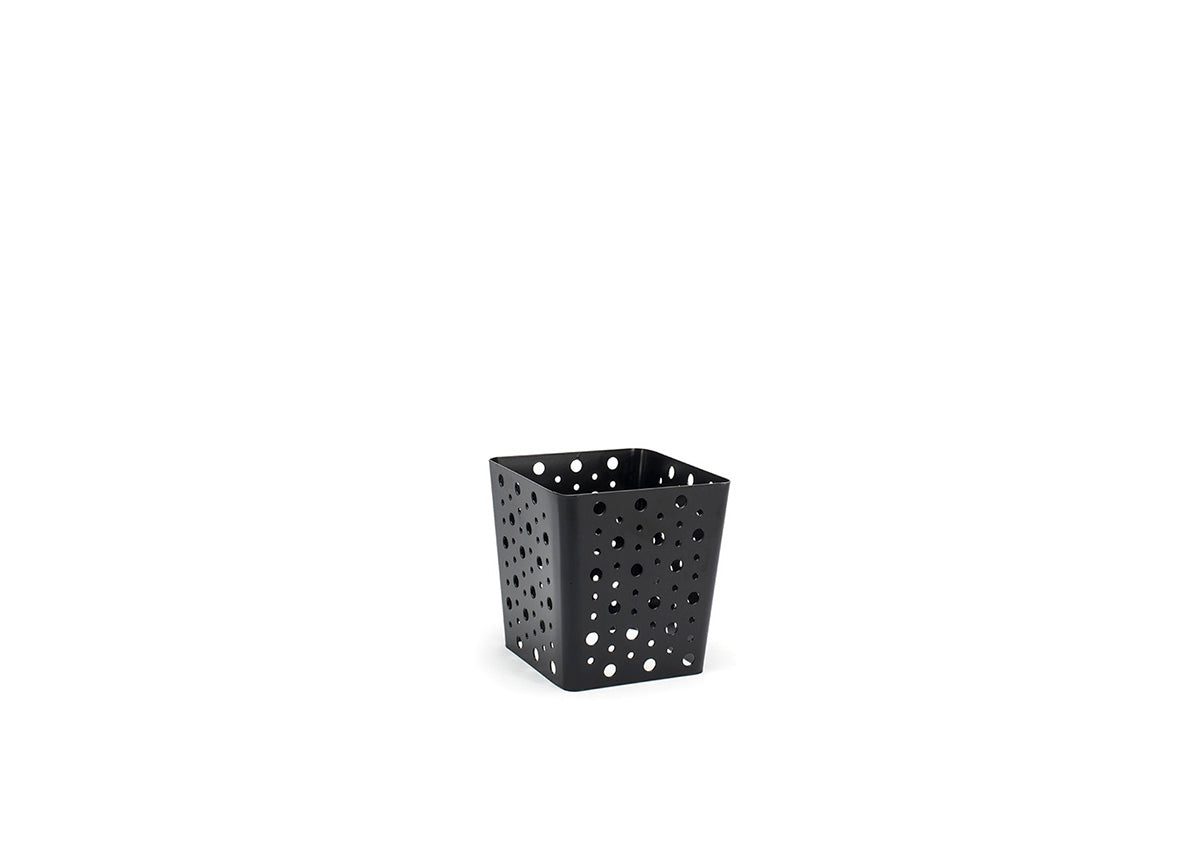 1/6 Size Dots Housing - Deep - Matte Black - Pack of 4