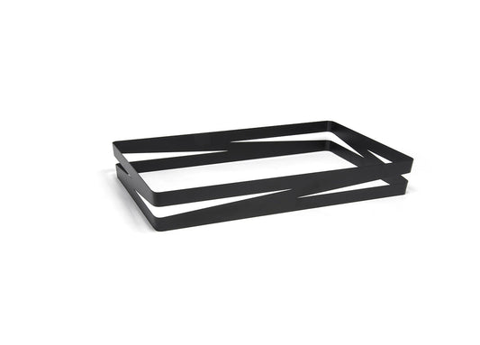 Full Size Zig Zag Housing - Shallow - Matte Black - Pack of 2