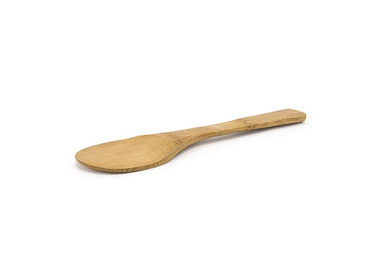 10" Bamboo Flat Spoon - Pack of 12