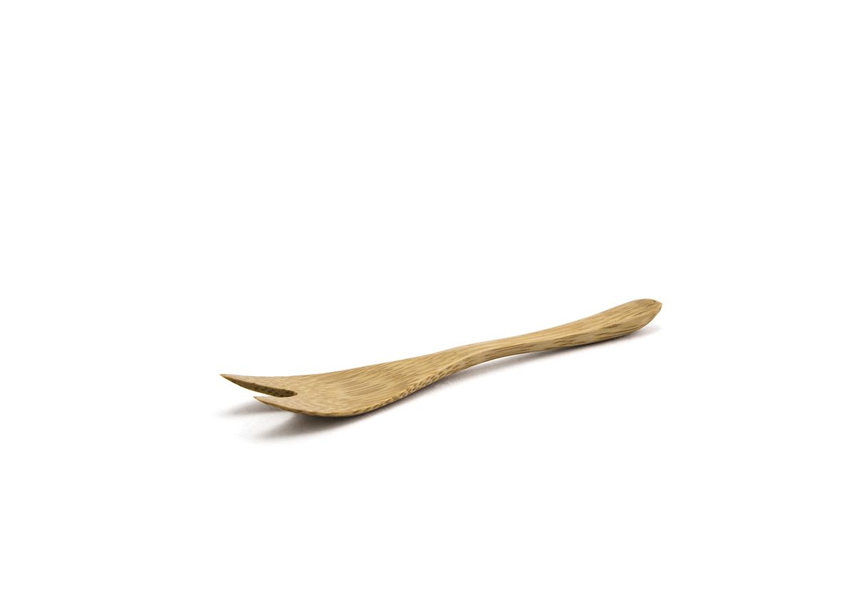 5.5" Bamboo Fork - Pack of 12