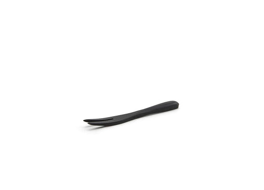 3.5" Bamboo Mini Fork - Black - Pack of 24