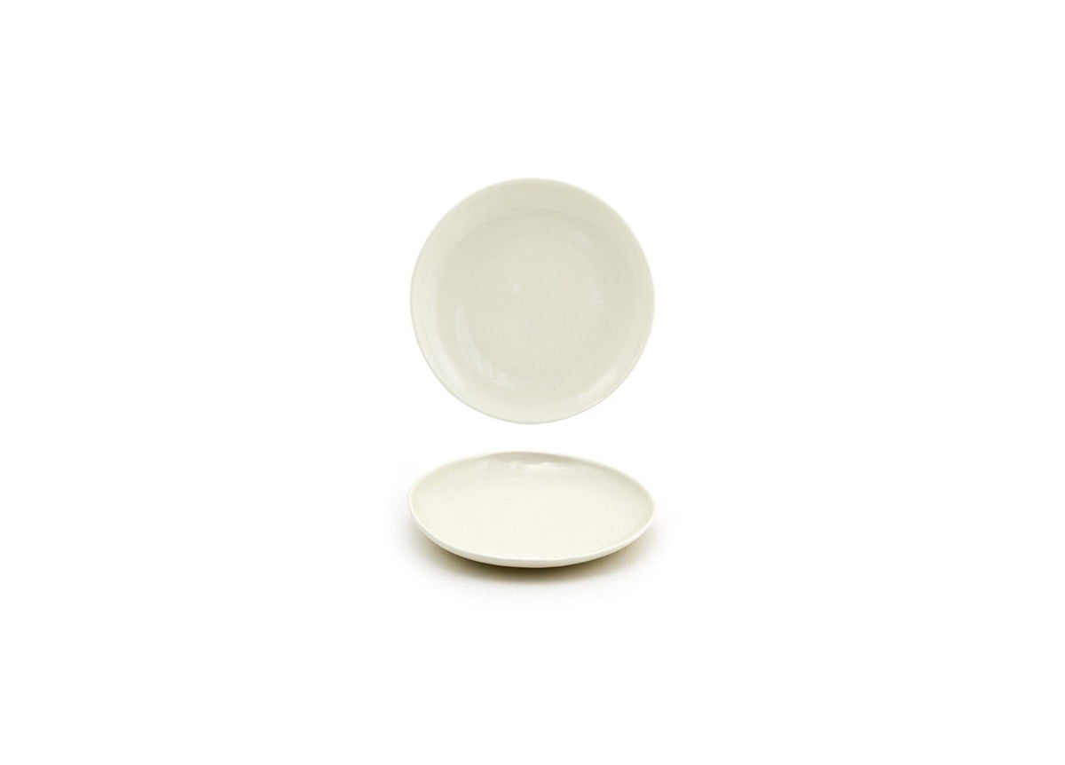 6" Round Kiln® Plate - Vanilla Bean - Pack of 12