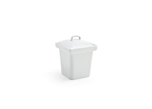 3" Square Mod® Pot with Lid - 4oz - Pack of 6