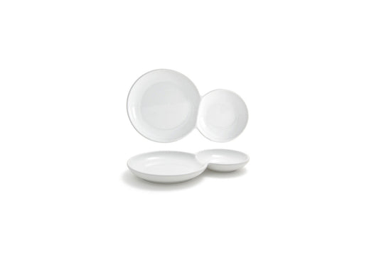 9" Harmony Bento™ Duo Plate - Pack of 12