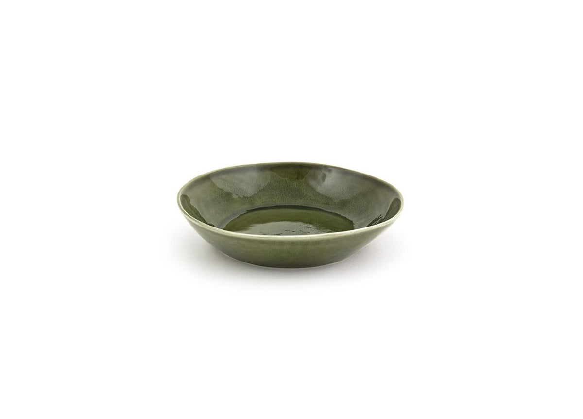 8.5" Round Kiln® Bowl - 34 oz - Leek - Pack of 6