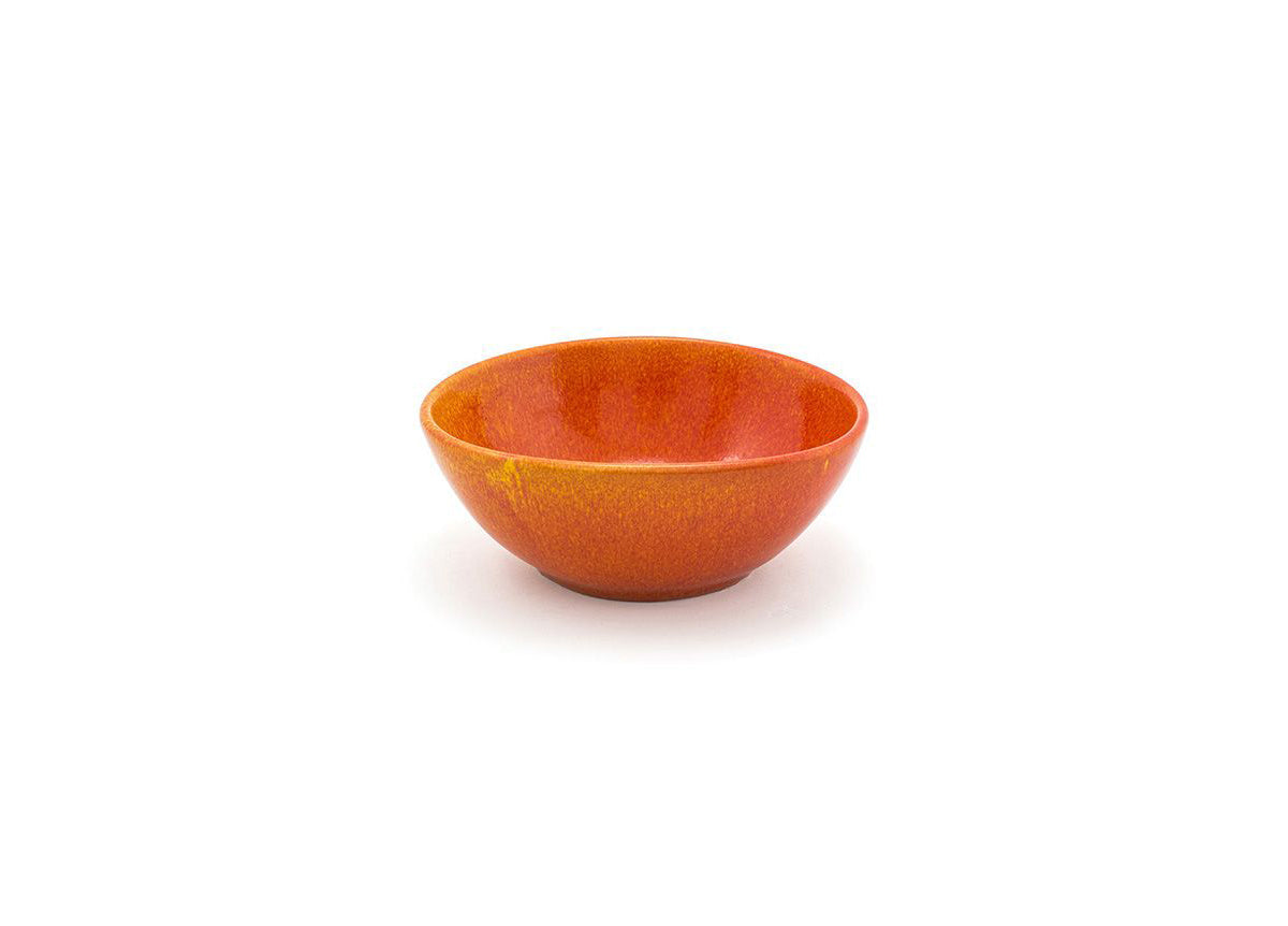 7" Oval Kiln® Bowl - 28 oz - Blood Orange - Pack of 6
