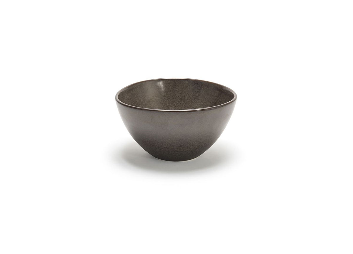 7.5" Oval Tall Kiln® Bowl - 42 oz - Mocha - Pack of 4