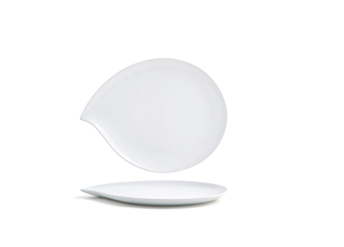 12" Teardrop Plate - Pack of 6