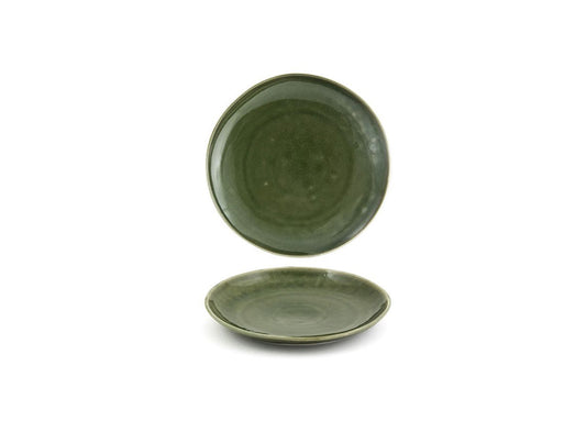 10" Round Kiln® Plate - Leek - Pack of 6