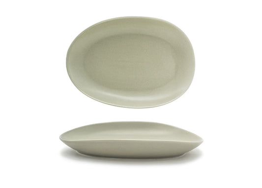 10" Oval Tides® Plate - Pumice - Pack of 4