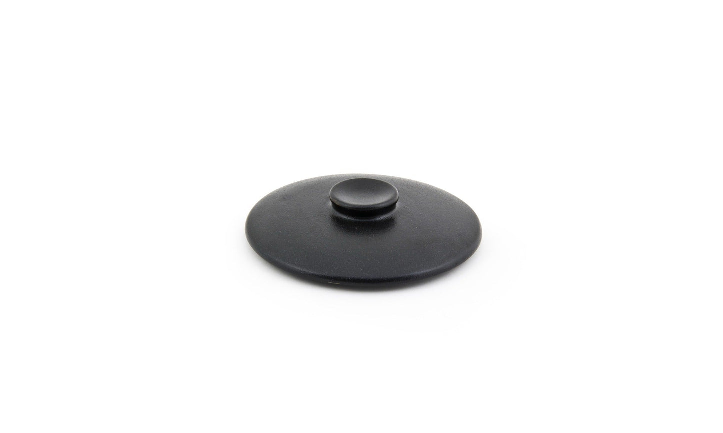 21 oz Round Kiln® Ovenware Lid - Black - Pack of 4