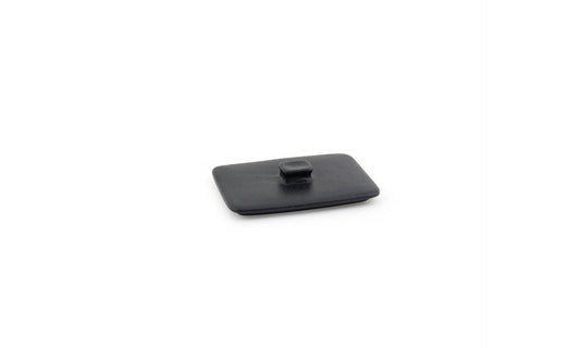 10 oz Rectangle Kiln® Ovenware Lid - Black - Pack of 12