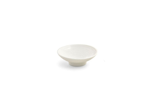 3.25" Round Spiral® Dish - 1.5 oz - Cream - Pack of 12