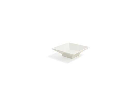 3" Square Kyoto™ Dish - 1 oz - Cream - Pack of 12