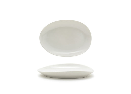 8" Oval Tides® Plate - Scallop - Pack of 6