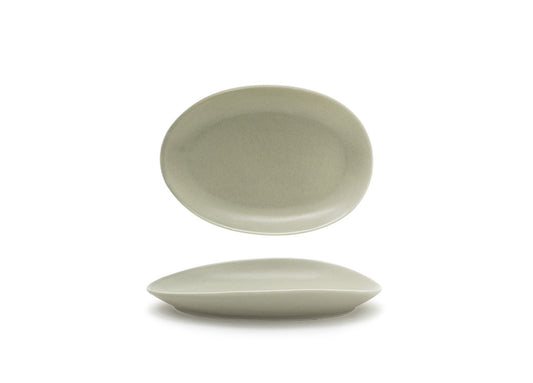 8" Oval Tides® Plate - Pumice - Pack of 6