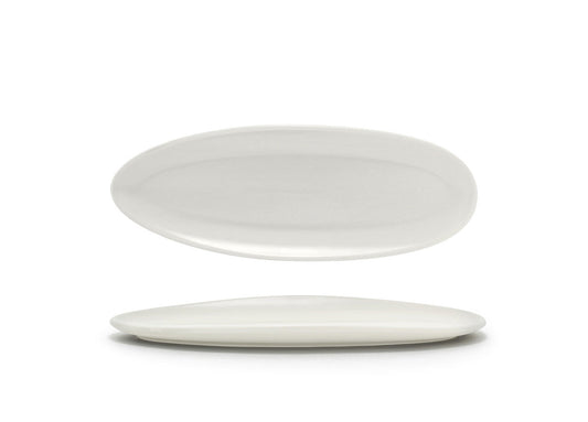 11.5" Slim Oval Tides® Plate - Scallop - Pack of 12
