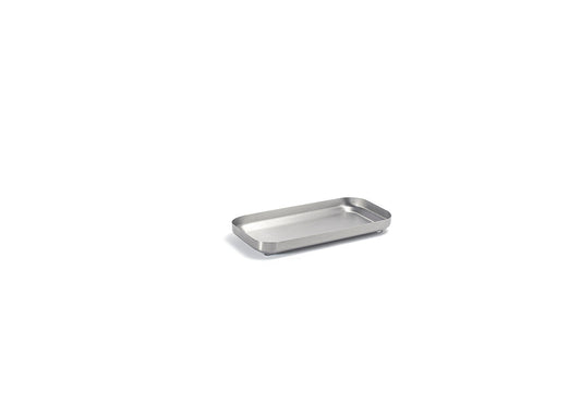 8" x 4.25" Geneva Tray - Silver - Pack of 6