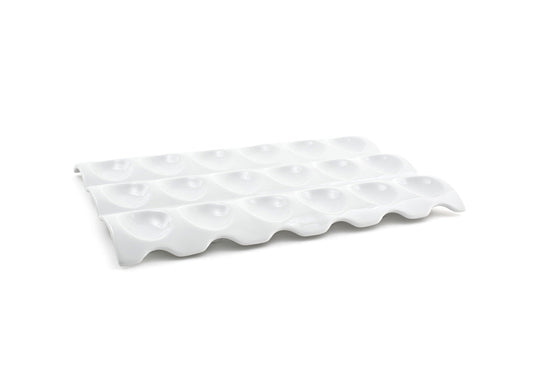 13.5" x 9" Eighteen Compartment Sampler™ Server - Pack of 4