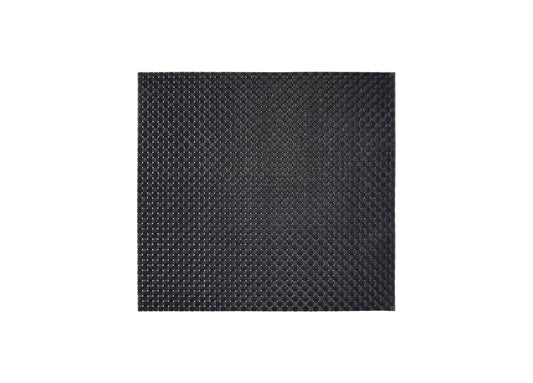 14" x 13" Metroweave® Large Basketweave Mat - Black - Pack of 12